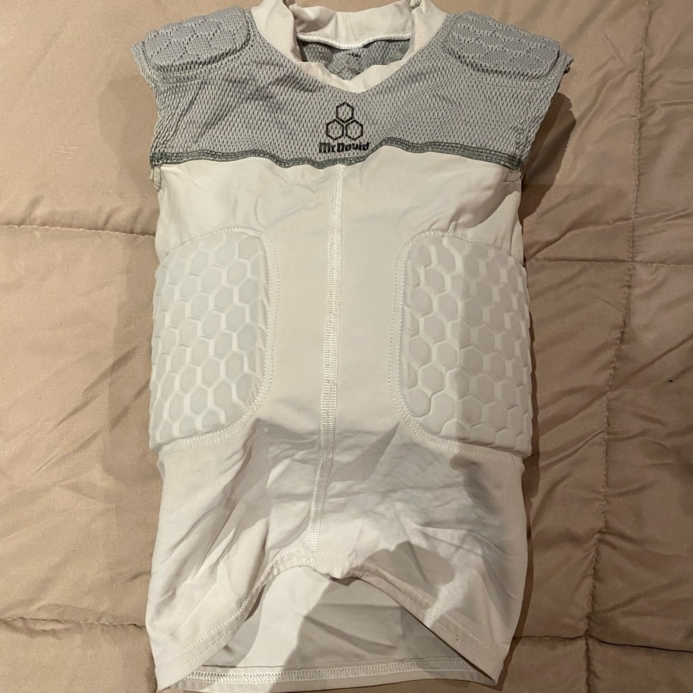 McDavid youth football undershirt with padding